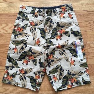 NWT boys size 14 floral shorts
